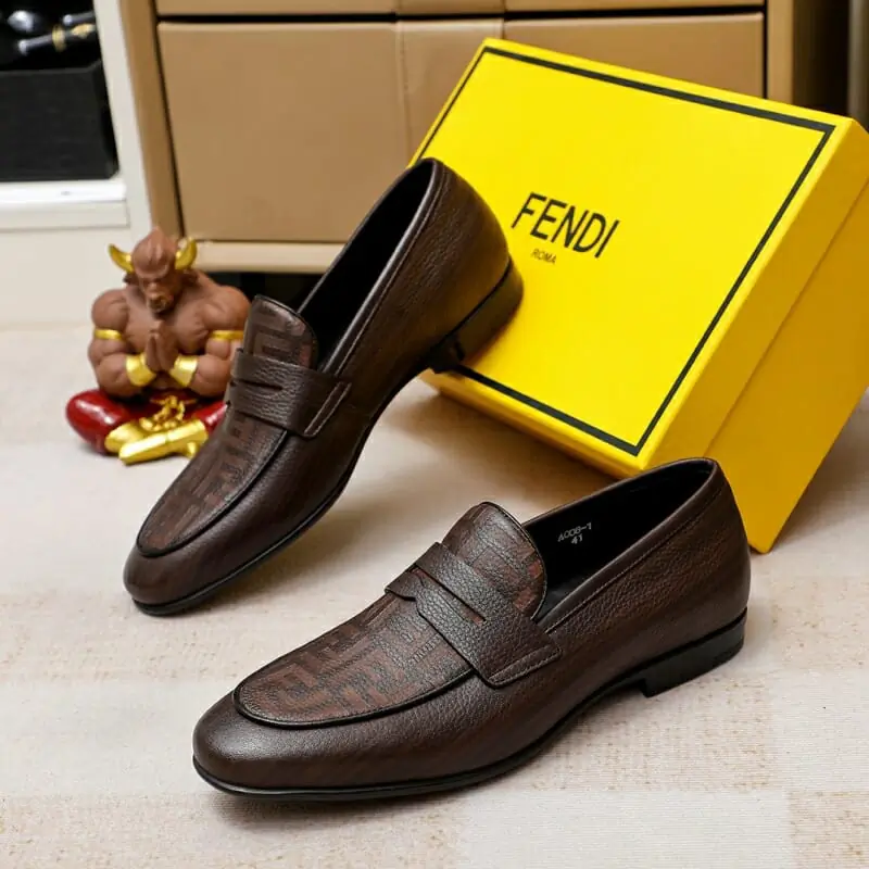 fendi cuir chaussures pour homme s_120a6712